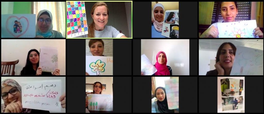 Training in Trauma & Art for Palestinian Mental Healthcare Professionals